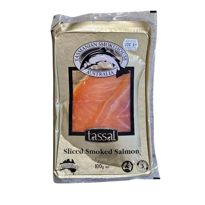 Tasmanian Smoked Salmon Sliced 100g