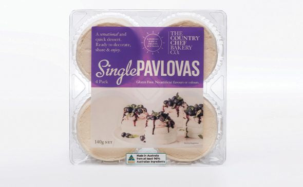 The Country Chef Pavlovas 4pk