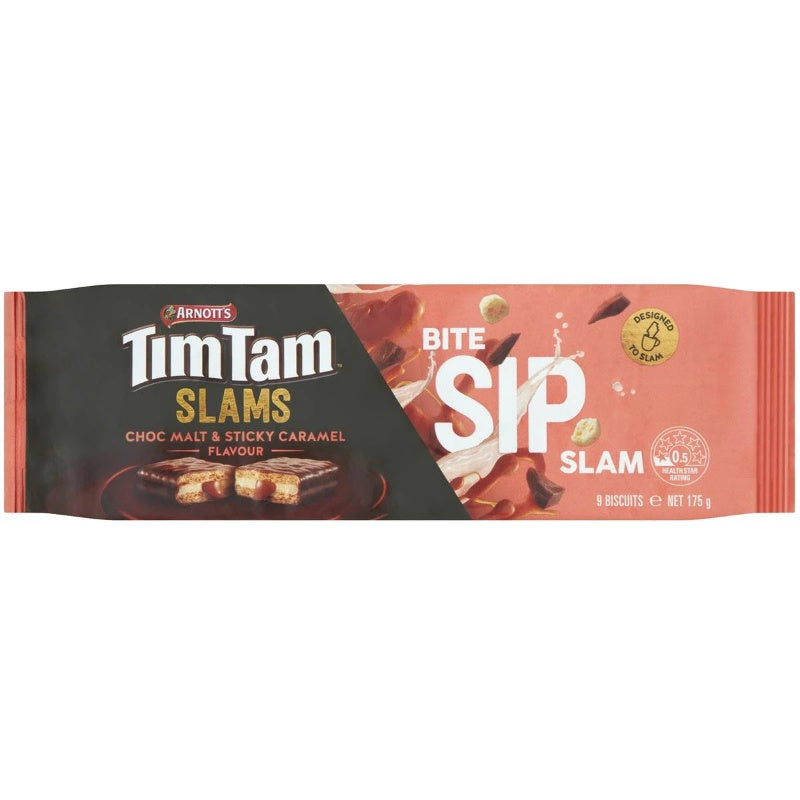 Arnotts Tim Tam Choc Malt & Sticky Caramel 175g