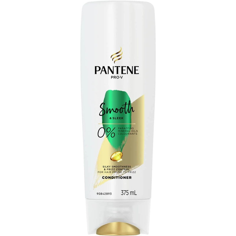 Pantene Pro-v Smooth & Sleek Conditioner For Frizzy Hair 375ml