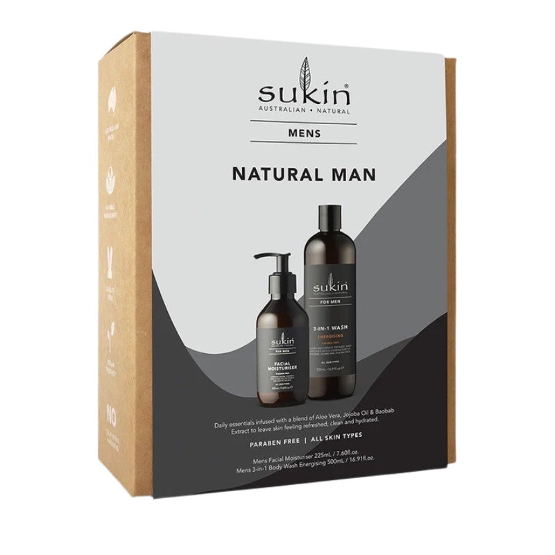 Sukin Natural Man Gift Pack